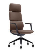 Кресло RV DESIGN Венетто (Venetto) FK013-A12 кожа коричневая